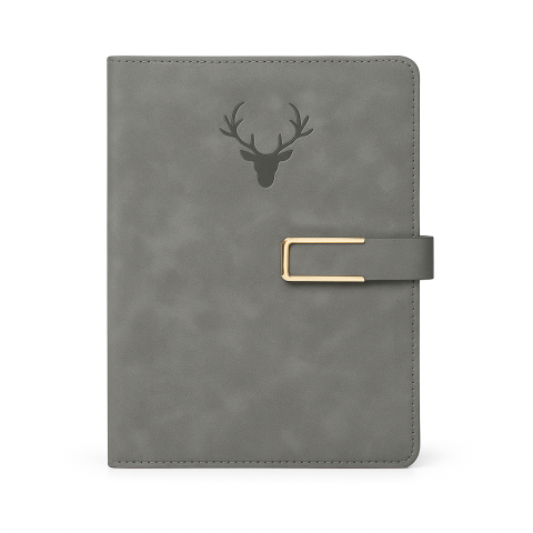 Caiet Standard Colectia Premium Keep On Going, piele ecologica, catarama aurie, multicolor, 21x29.7cm [6]