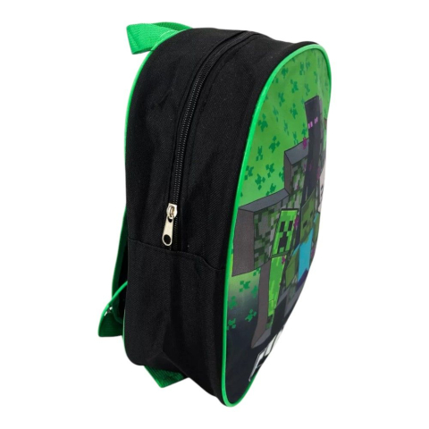 Rechizite - Rucsac pentru Copii Inspirat din Minecraft – Ghiozdan Ușor cu Bretele Ajustabile 30 X 10 X 26 cm