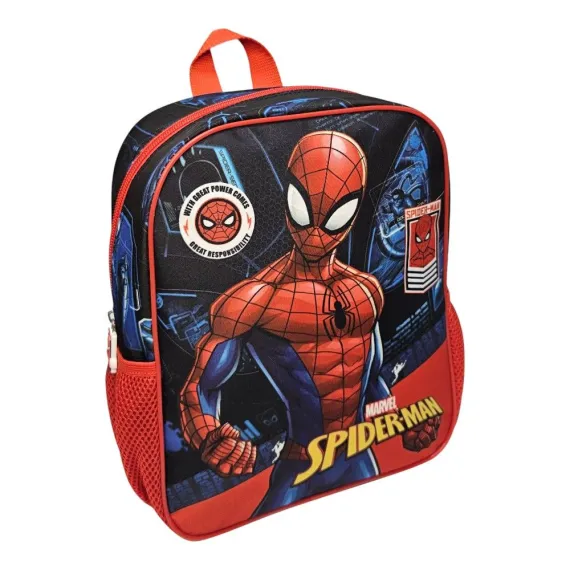 Rechizite - Rucsac pentru Copii Spider-Man – Ghiozdan pentru Grădiniță și Școală cu Bretele Ajustabile 30x26x10 cm