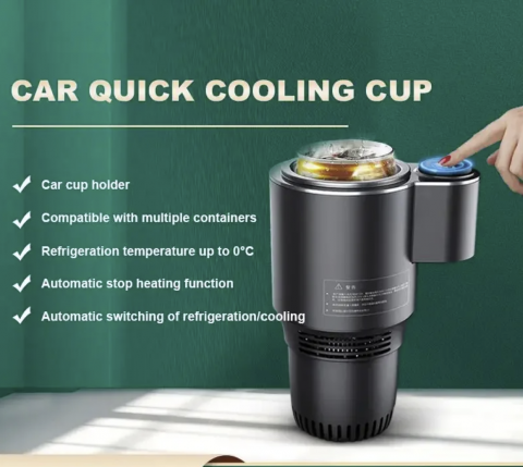 Suport Auto Inteligent Medeyatech™ cu Functii de Racire si Incalzire, Compatibil cu Biberoane si Bauturi [11]