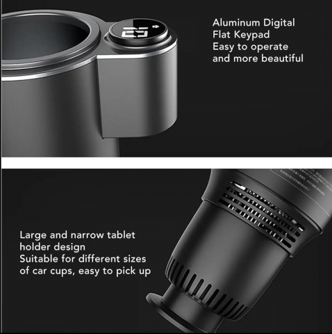 Suport Auto Inteligent Medeyatech™ cu Functii de Racire si Incalzire, Compatibil cu Biberoane si Bauturi [17]