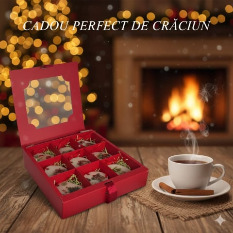 Aranjamente Festive - Decorațiuni de Crăciun din ceară de soia – personalizate și parfumate