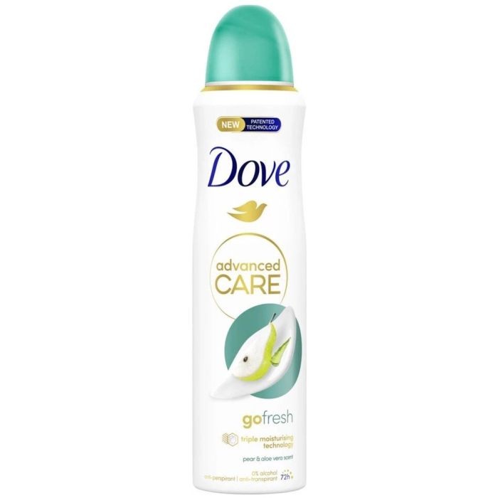 Antiperspirant Deodorant, Dove, 250 ml Go Fresh Pear si Aloe Vera [1]