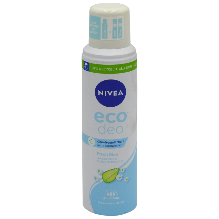 Antiperspirant Deodorant, Nivea, 125 ml Women Eco Fresh Blue [1]