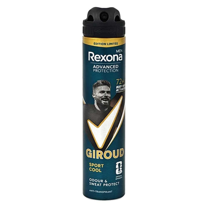 Antiperspirant Deodorant, Rexona, 200 ml Men Sport Cool Giroud [1]