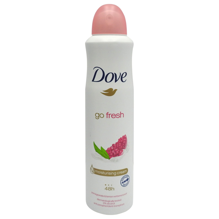 Antiperspirant Deodorant Spray, Dove, 250 ml, Go Fresh Rodie si Lamie, Protectie 48 h [1]