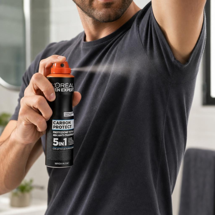 Antiperspirant, Loreal, Expert Deo 150 ml Men Carbon Protect [2]