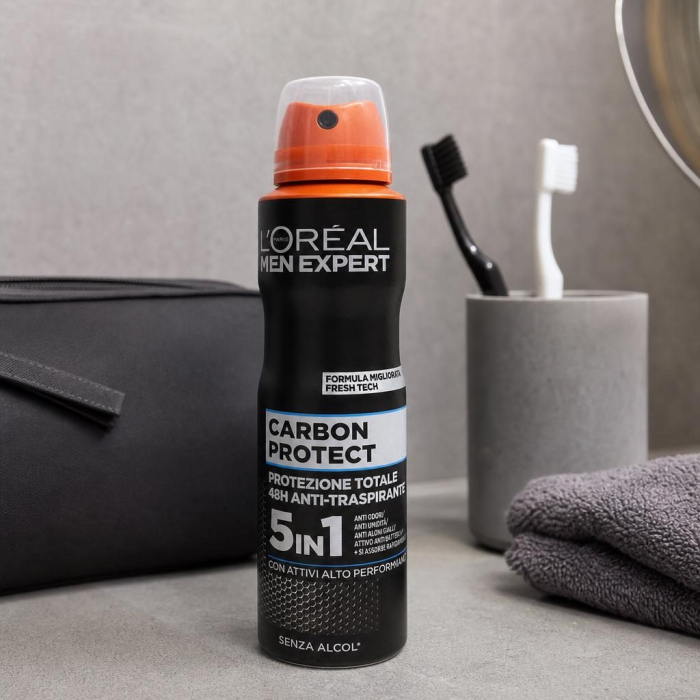 Antiperspirant, Loreal, Expert Deo 150 ml Men Carbon Protect [4]