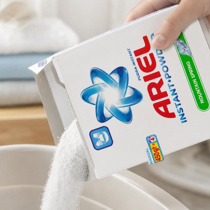 Ariel Detergent Manual, 450 g, Instant Powder Mountain Spring [3]