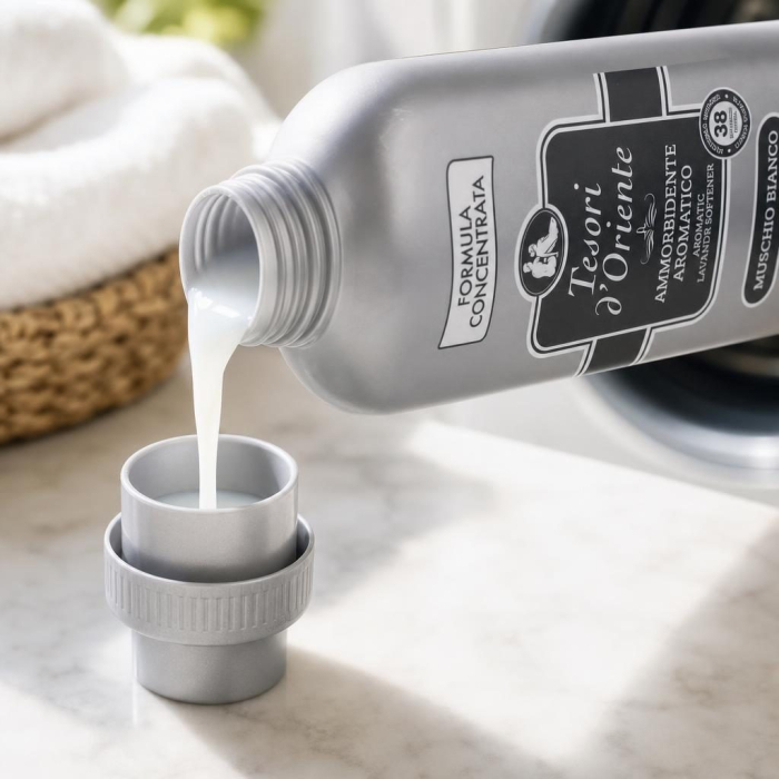 Balsam pentru Rufe, Tesori D'oriente, 760 ml Muschio Bianco 38 spalari [2]