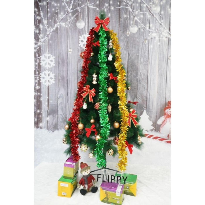 Beteala Craciun, Flippy, galben, marimea: 2 m x 9 cm material:folie PVC, interior/exterior [10]