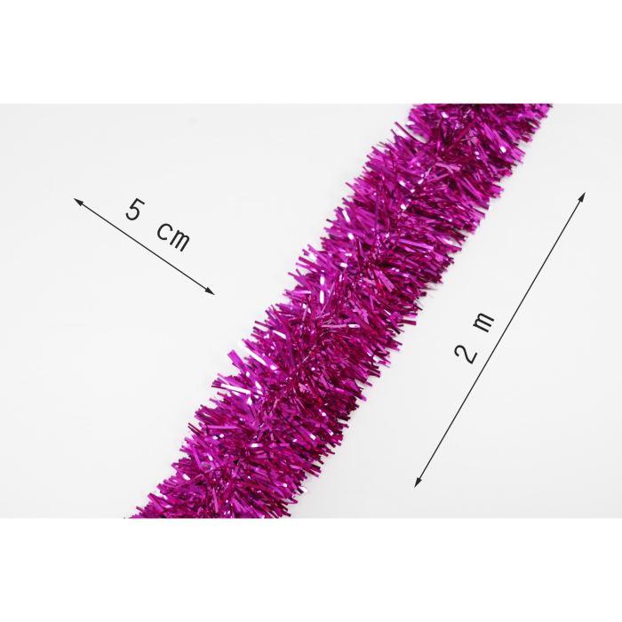 Beteala Craciun, Flippy, roz, marimea: 2 m x 5 cm material:folie PVC, interior/exterior [6]