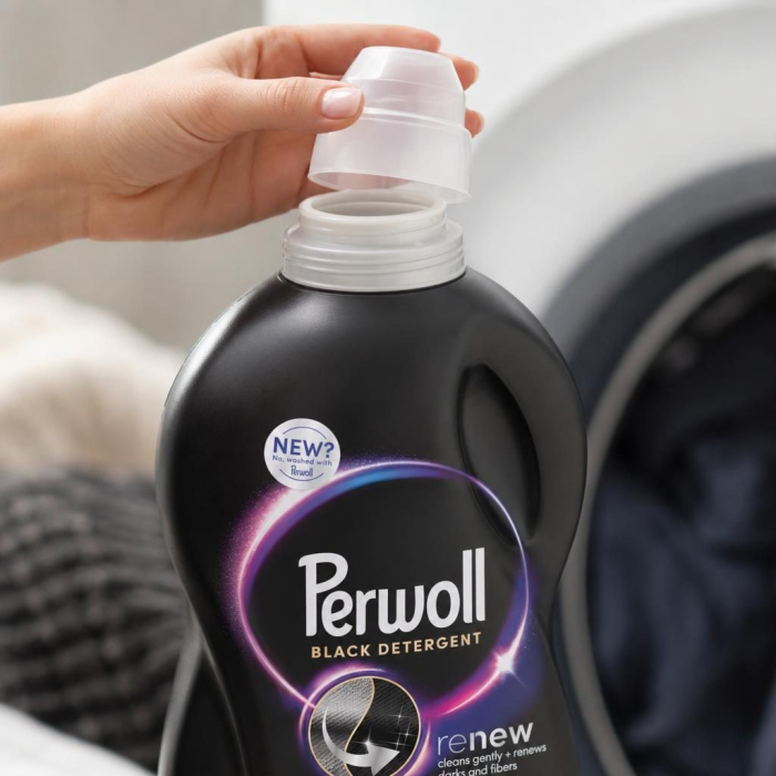 Detergent Lichid pentru Haine, Perwoll, Black Renew, 1 L, 40 spalari [3]