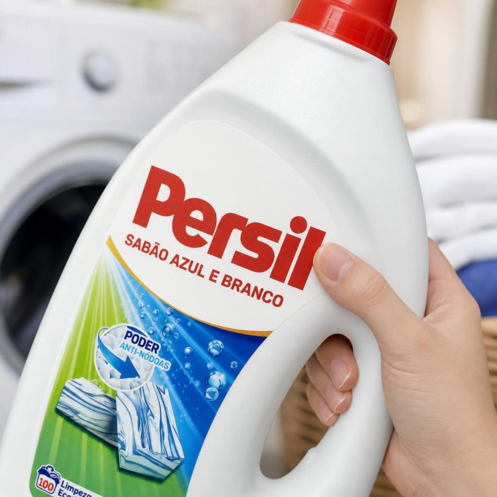 Detergent Lichid pentru Rufe, PERSIL, Blue White, 4.5 L, 100 Spalari [3]