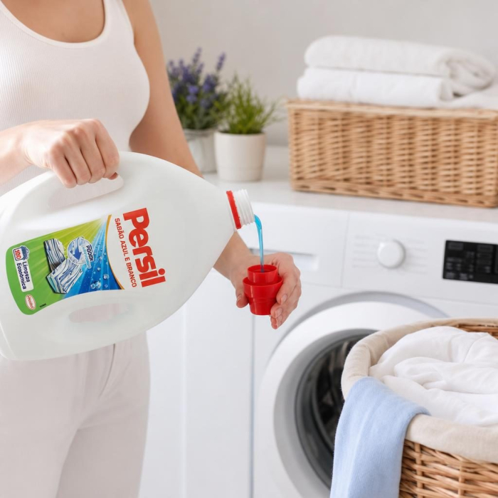 Detergent Lichid pentru Rufe, PERSIL, Blue White, 4.5 L, 100 Spalari [2]
