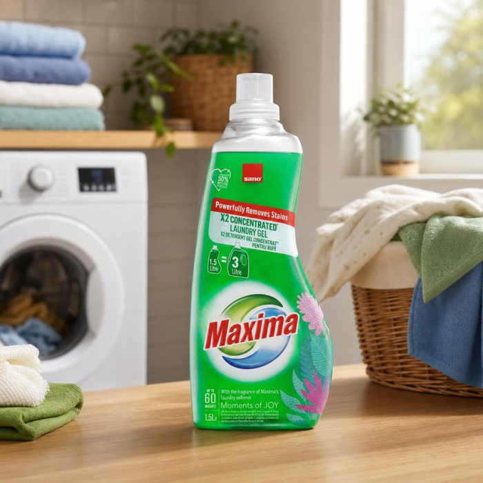 Detergent Lichid, Sano Maxima, 1.5 L Moments Of Joy 60 spalari [5]