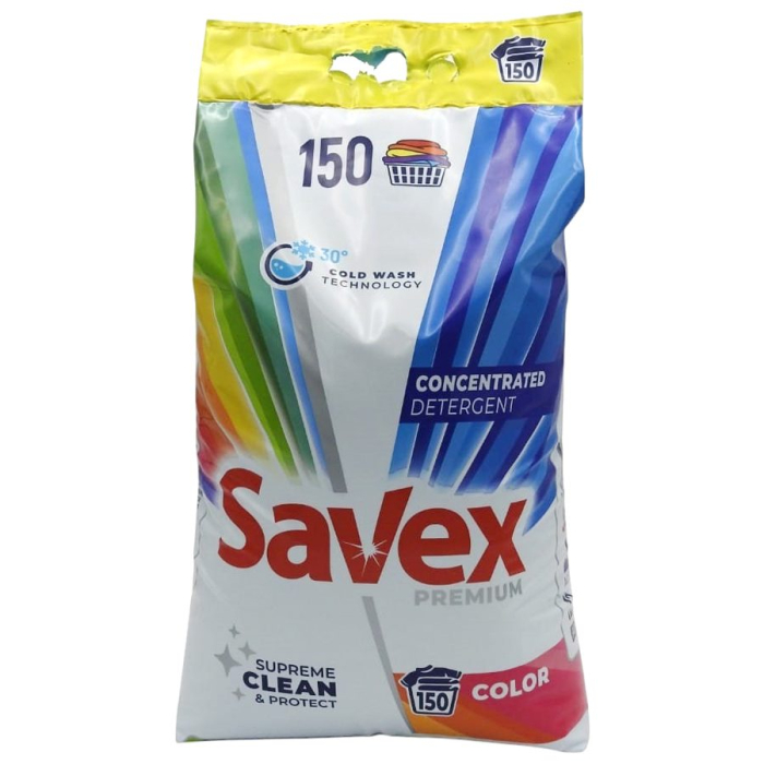 Detergent pentru Rufe Automat, Savex, 12 kg Color [1]
