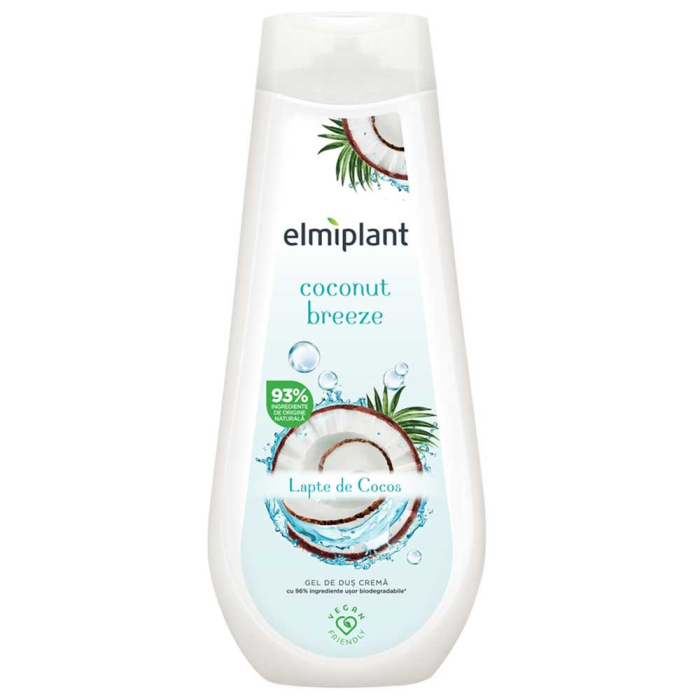 Gel de Dus Crema, Elmiplant, Coconut Breeze, 750 ml [2]