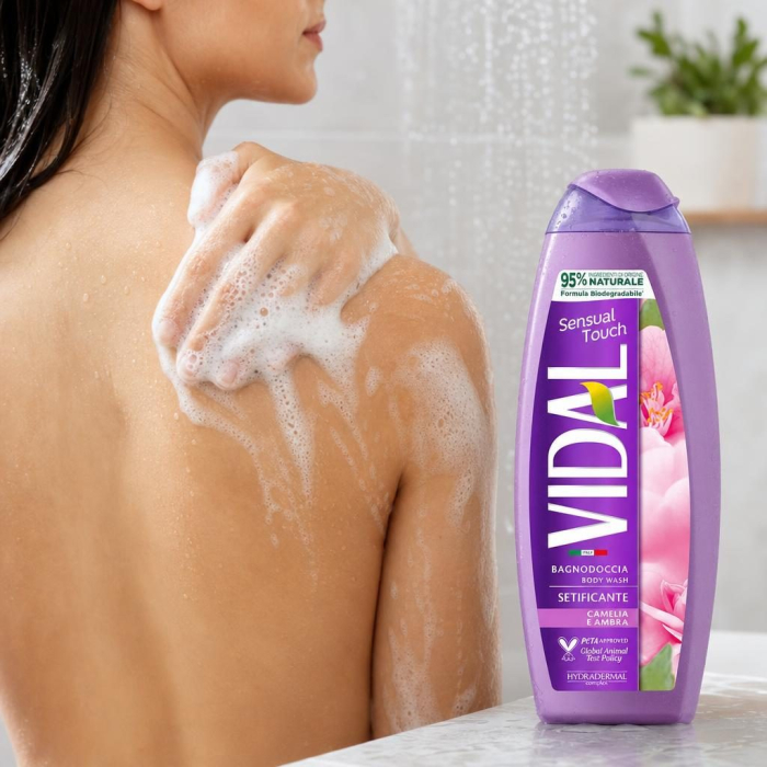 Gel de Dus, Vidal, 500 ml Sensual Touch [2]