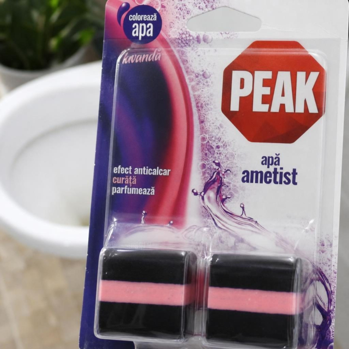 Odorizant pentru Rezervor WC, Peak, Tablete 2 X 50 g, Lavanda [3]