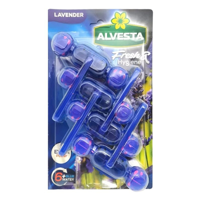 Odorizant WC, Alvesta, Bile 4 X 55 g Color Lavanda [1]