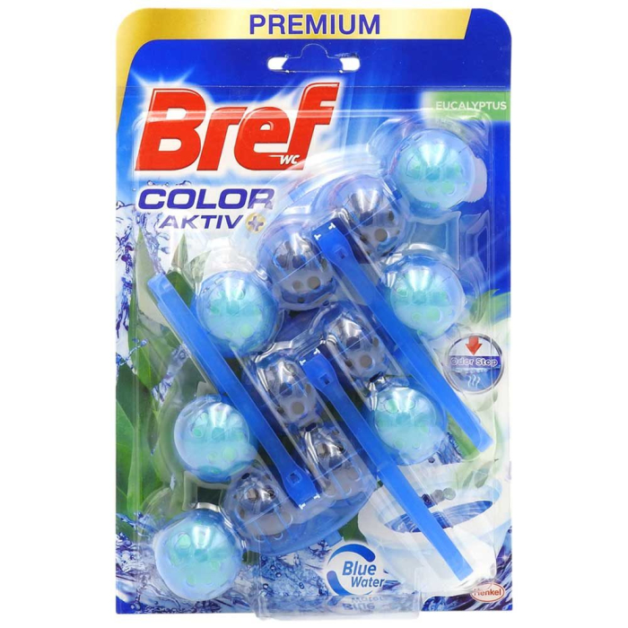 Odorizant WC, Bref, Bile Color Aktiv 3 X 50 g Eucalipt [1]
