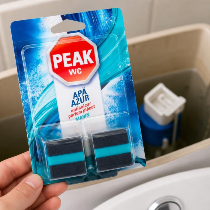 Odorizant WC, Peak, Tablete 2 X 50 g Azur [3]