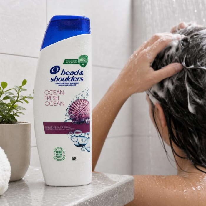 Sampon Antimatreata, Head si Shoulders, 330 ml Ocean Fresh cu Micro Biome Balance [2]