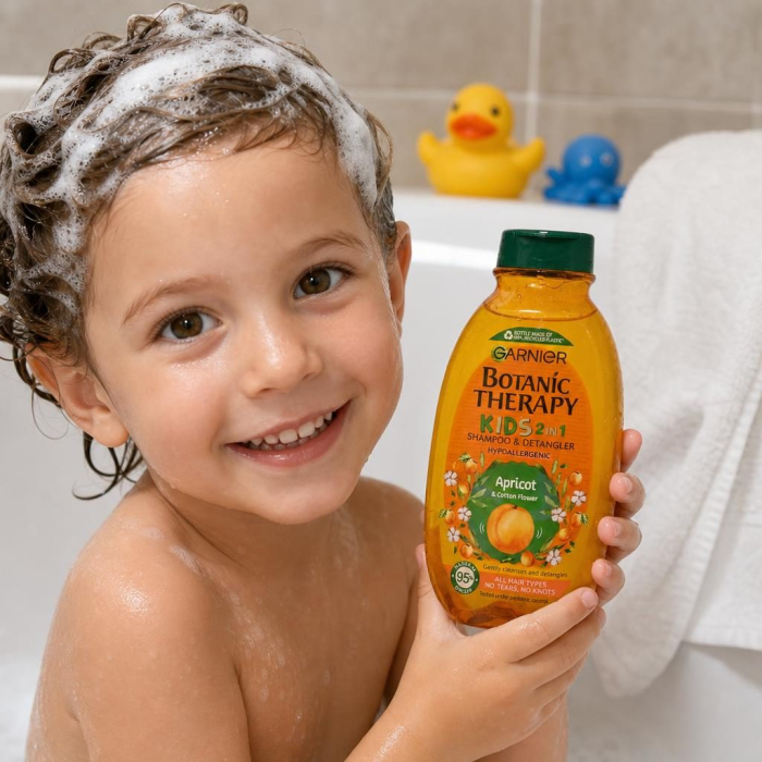Sampon, Botanic Therapy, 250 ml Kids 2in1 Apricot [2]