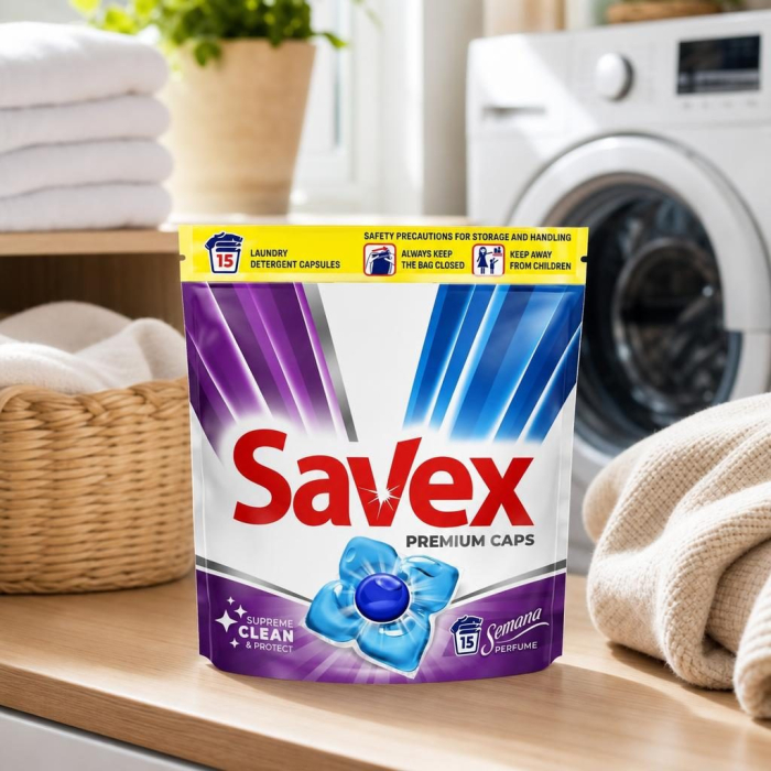 Savex Detergent Super Caps 15 buc Semana [5]