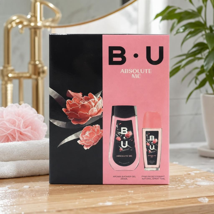 Set Cadou pentru Femei, B.U Absolute Me, Gel de Dus 250 ml si Deodorant Parfumat Dns75 [2]