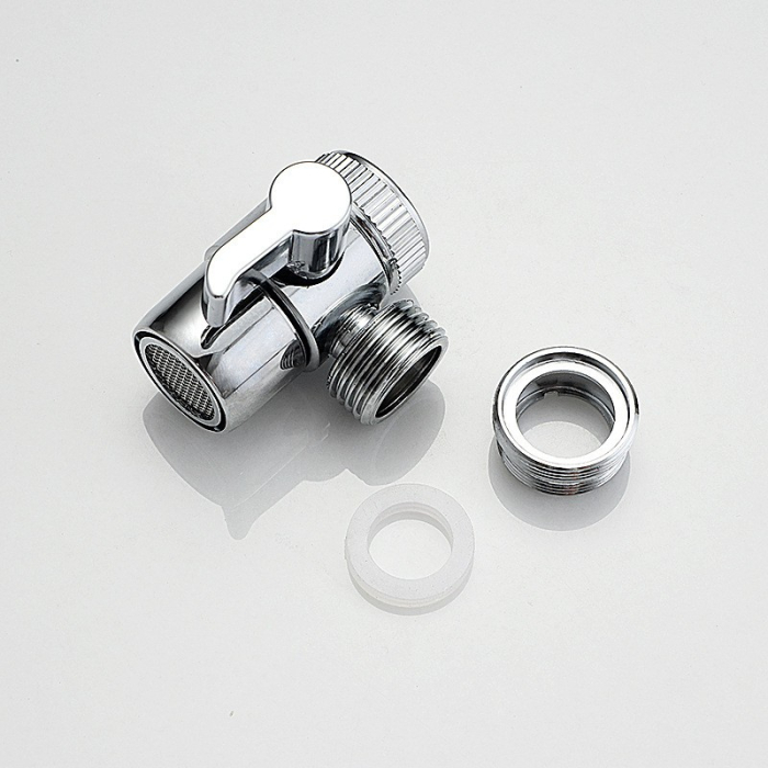 Set Extensie de Dus, Flippy, pentru Baterie Baie sau Bucatarie, 4 Piese, Filtru de Ioni Negativi, Furtun Flexibil de 1.5 Metri, Argintiu [2]