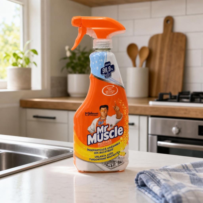 Solutie, Mr Muscle, Bucatarie Spray 500 ml Lemon [5]