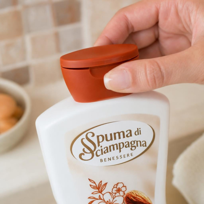Spuma, Di Sciampagna Gel Dus 650 ml Mandorla Karite [3]