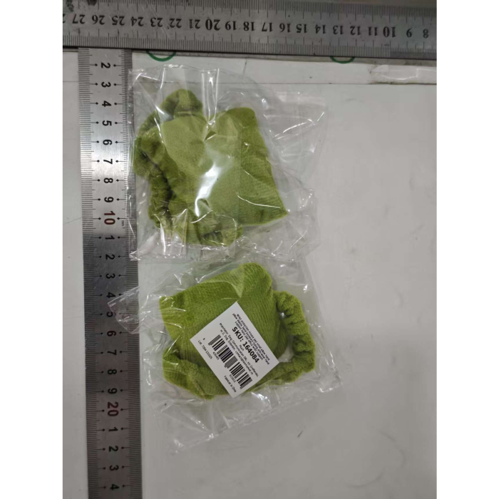 Suport de Mana, Flippy, Pernuta pentru Incheietura cu Banda Elastica, pentru Mouse, Moale, 7.5 x 7 cm, Verde Inchis [6]