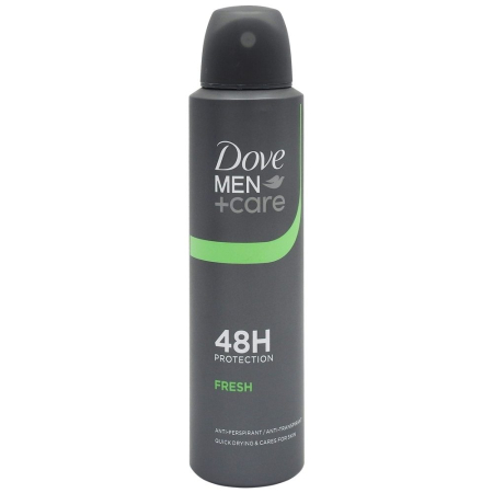 Ingrijirea Corpului - Antiperspirant Deodorant, Dove, 150 ml Men Fresh 48H