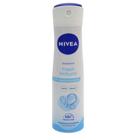 Ingrijirea Corpului - Antiperspirant Deodorant, Nivea, for Women, 150 ml, Fresh Natural