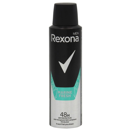 Ingrijirea Corpului - Antiperspirant Deodorant, Rexona, 150 ml Men Stay Fresh Marine