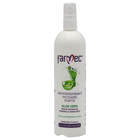 Produse Ingrijire - Antiperspirant, Farmec, Picioare 200 ml Aloe Vera 6310