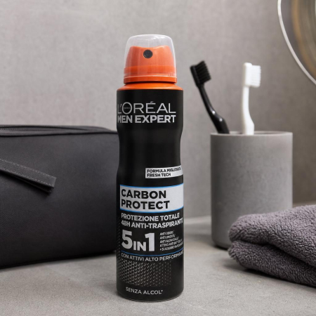 Antiperspirant, Loreal, Expert Deo 150 ml Men Carbon Protect [3]