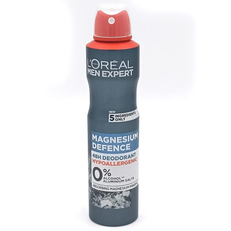Ingrijirea Corpului - Antiperspirant, Loreal, Expert Deo Men 250 ml Magnesium Defence