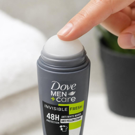 Antiperspirant Roll-On, Dove, 50 ml Men Invisible Fresh [2]