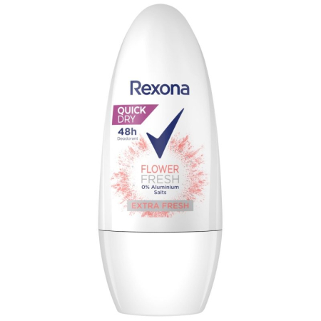 Ingrijirea Corpului - Antiperspirant Roll-On, Rexona, for Women, 50 ml Flower Fresh