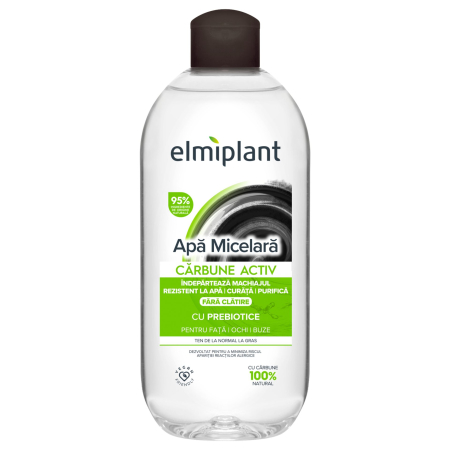 Produse Demachiere Si Curatare - Apa Micelara Elmiplant Detox pentru Ten Normal & Gras, 400 ml