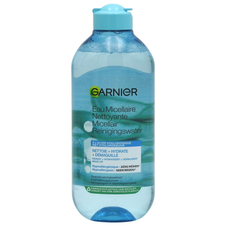 Produse Pentru Curatarea Tenului - Apa Micelara, Garnier, 400 ml Aloe Acid Hyaluronic