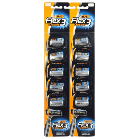 Produse Ingrijire - Aparat de Ras, Bic, 10 buc Flex3 Comfort Clasic