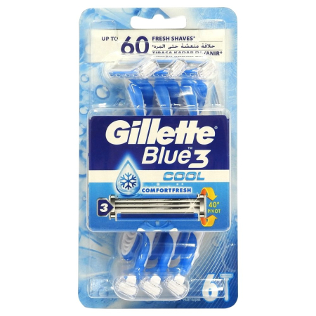 Produse Ingrijire - Aparat de Ras, Gillette, Blue3 6 buc Cool Comfort Fresh