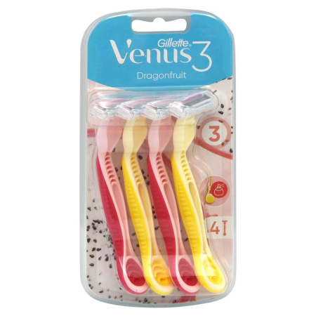 Produse Ingrijire - Aparat de Ras, Gillette, Venus3 Dragonfruit 4 buc