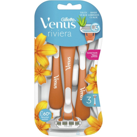 Produse Ingrijire - Aparat de Ras, Gillette, Venus3 Riviera 3 buc