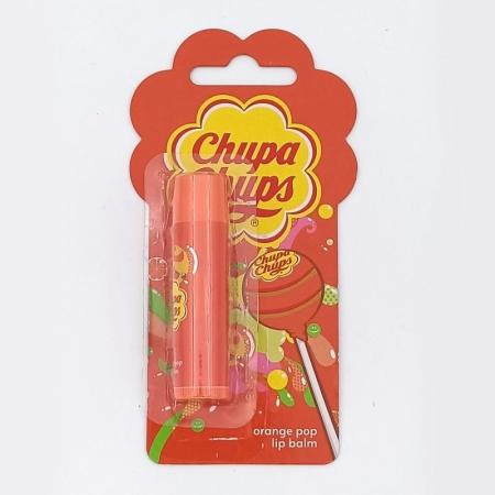 Ingrijire Buze - Balsam de Buze Stick, Chupa Chups, Aroma Orange Pop
